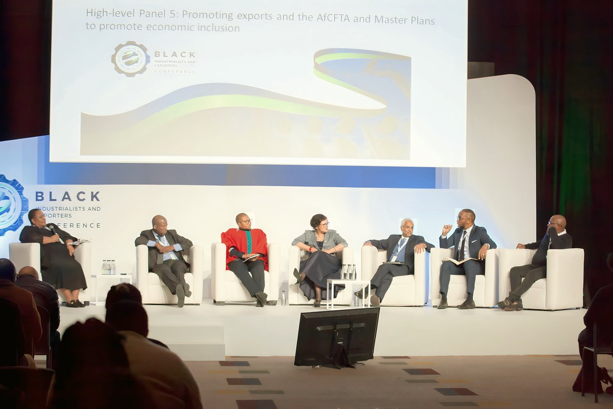 Black Industrialists and Exporters Conference panel