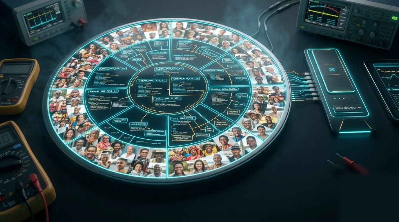 Elara-Cortex city network, lit worldwide