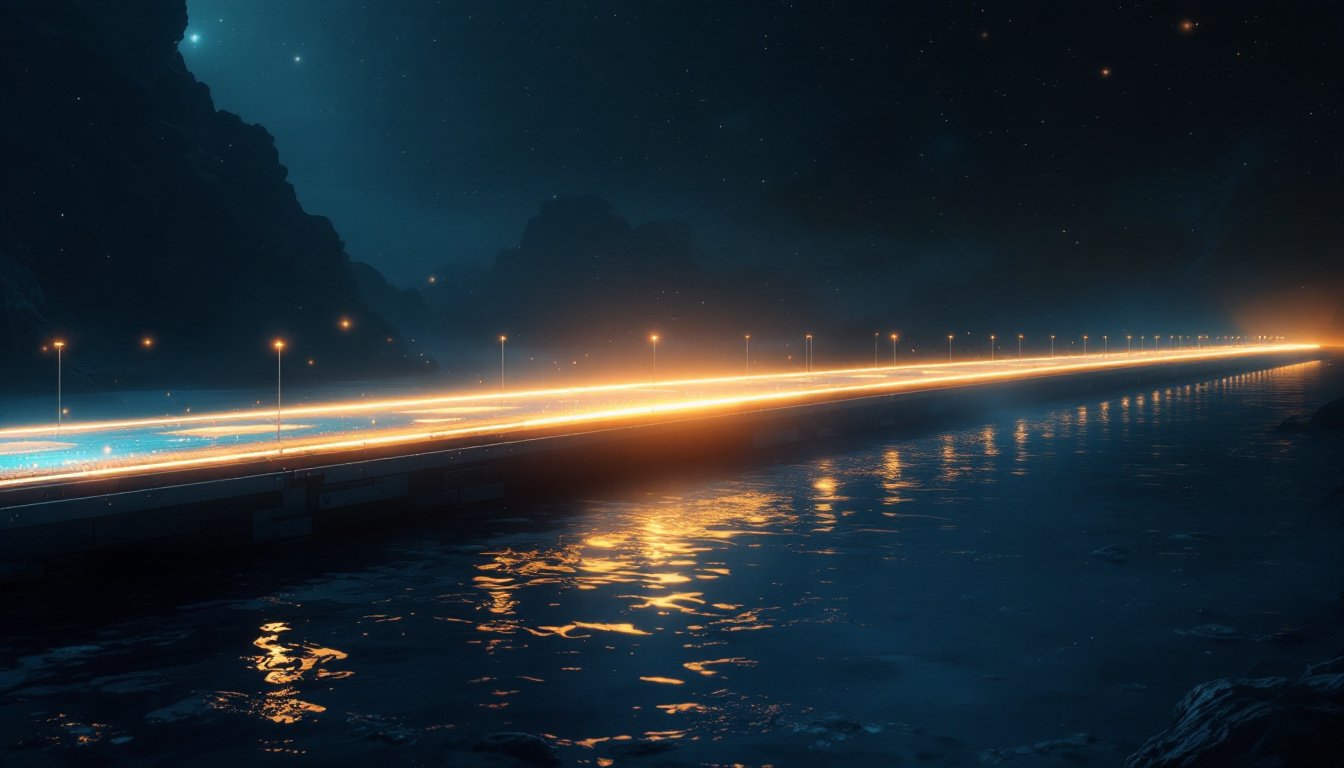 A bridge carrying data from the old to a calm new platform