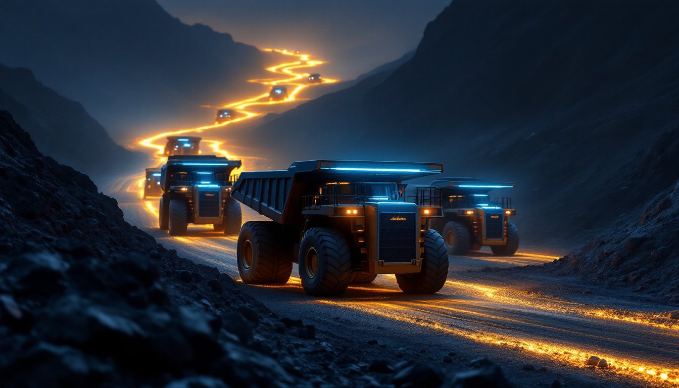 Elara mining haulage routing 1